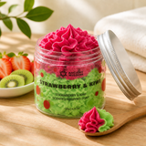 Strawberry & Kiwi Whipped Cream Soap 120g