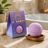 Lavender & Amber Handmade Chakra Bath Bomb