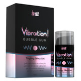 Intt Bubble Gum Vibration Unisex Tingling Effect Gel 15ml