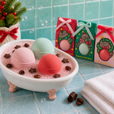 Pusheen Cat Set of 3 Christmas Bath Bombs