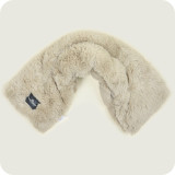 Latte Luxury Faux Fur Lavender Scent Heatable Neck Wrap