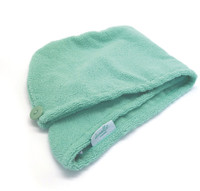 Danielle Argan Oil Infused Cyan Turban Hair Towel