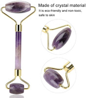 Danielle Dual Ended Amethyst Facial Roller Massager