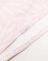 FCB Pink Leaf Rose Oil Infused Hair Towel Turban