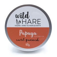 Wild Hare Papaya & Coconut Oil Solid Shampoo Bar 60g 