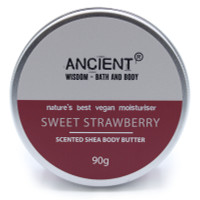 AW Sweet Strawberry Scented Shea Body Butter 90g