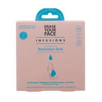 Erase Your Face Hyaluronic Acid Infused Makeup Removing Cloths