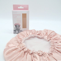 Danielle Metallic Pink Shower Cap