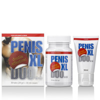 Penis XL Duo Pack 30 Tablets & 30ml Cream