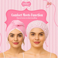 Vintage Cosmetics Co Shower Cap & Hair Turban Duo