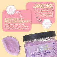 Yes Studio Call Me Coco-Nuts Sugar Body Scrub 400g