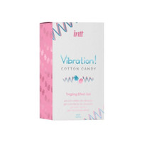 Intt Cotton Candy Vibration Unisex Tingling Effect Gel 15ml