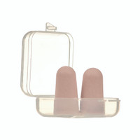 Blush Pink Satin Eye Mask & Ear Plug Set