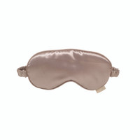 Blush Pink Satin Eye Mask & Ear Plug Set