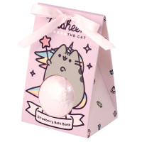 Pusheenicorn Strawberry Bath Bomb