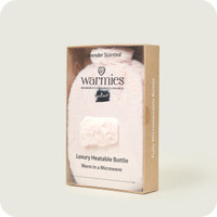 Warmies Blossom Luxury Faux Fur Lavender Scent Heatable Bottle