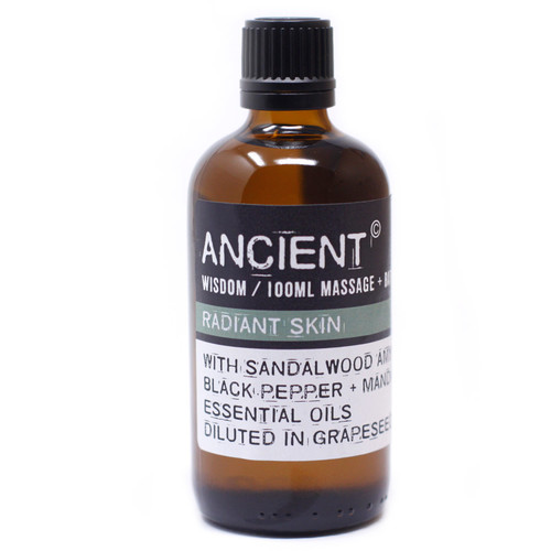 Radiant Skin Essential Oils Blend Massage & Bath Oil 100ml