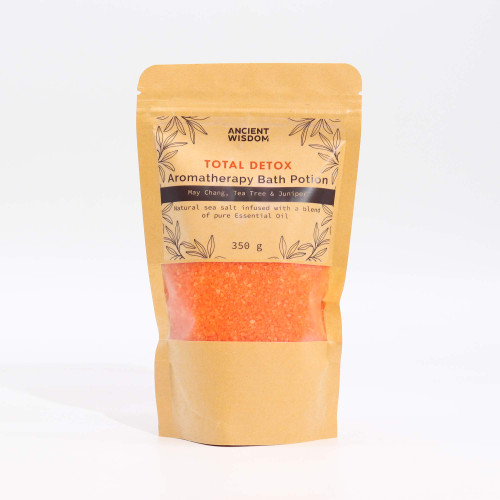 Total Detox Sea Salt & Pure Essential Oils Bath Potion 350g