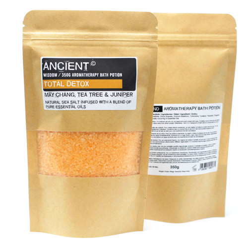 Total Detox Sea Salt & Pure Essential Oils Bath Potion 350g