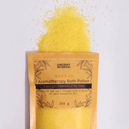 Wake Up Sea Salt & Essential Oils Bath Potion 350g