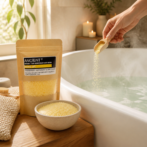 Wake Up Sea Salt & Essential Oils Bath Potion 350g