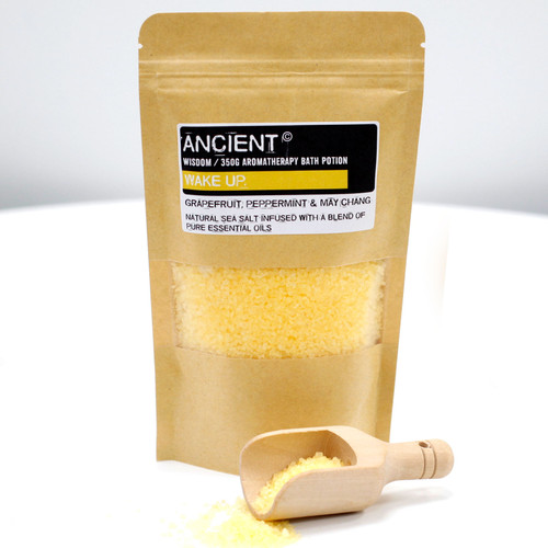 Wake Up Sea Salt & Pure Essential Oils Bath Potion 350g