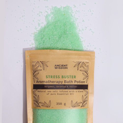 Stress Buster Sea Salt & Essential Oils Bath Potion 350g