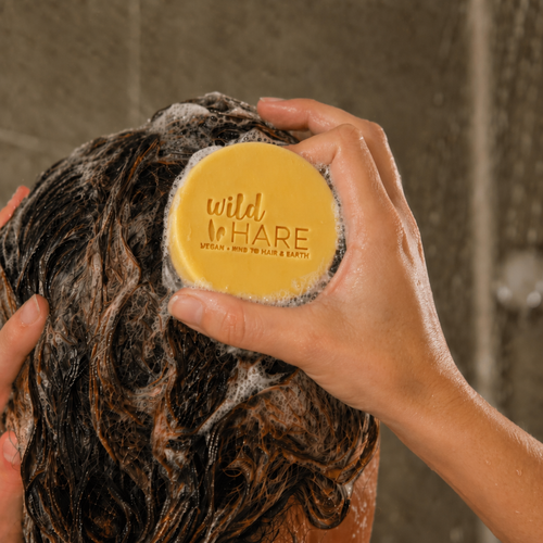 Wild Hare Papaya & Coconut Oil Solid Shampoo Bar 60g 