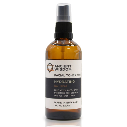 Hydrating Natural Witch Hazel Facial Toner Mist Spray