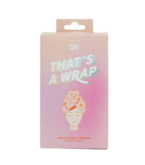 Yes Studio That's a Wrap Orange Mosaic Hair Turban