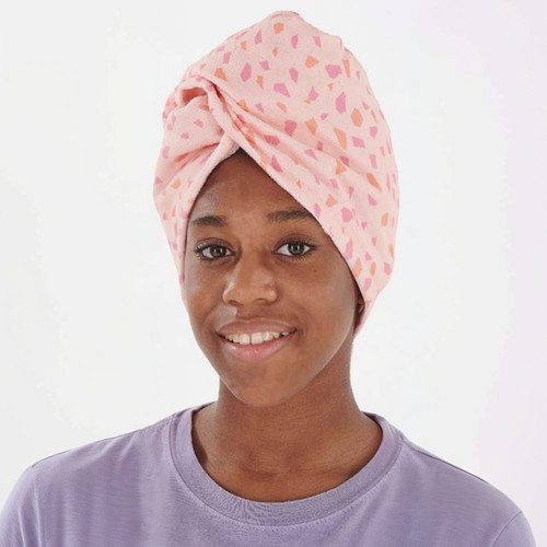 Yes Studio That's a Wrap Orange Mosaic Hair Turban