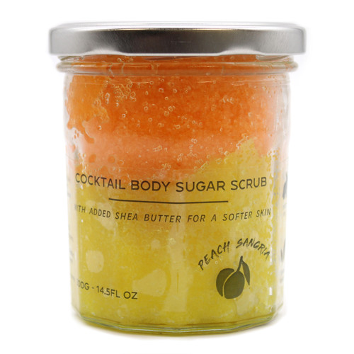 Peach Sangria Cocktail Sugar Body Scrub 300g