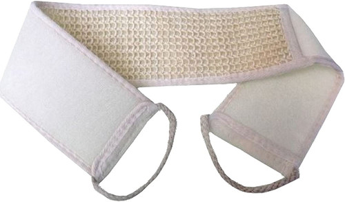 Spa Bamboo & Plant Loofah Exfoliating Back Strap