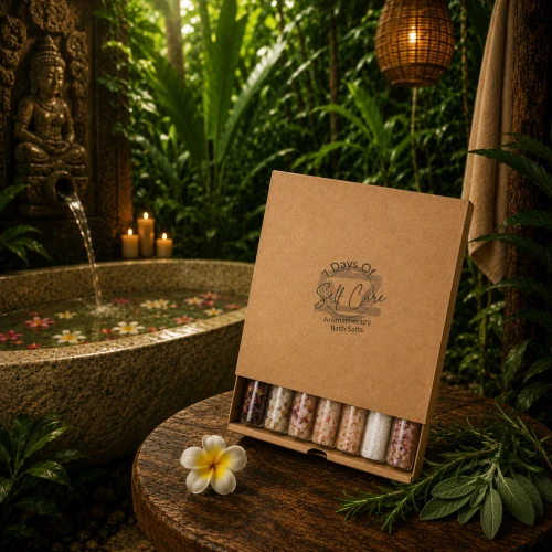7-Days of Self Care Himalayan Bath Salts Gift Set