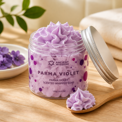 Parma Violet Paradise Whipped Cream Soap 120g