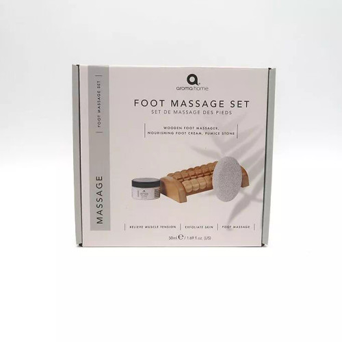 Aroma Home 3 Piece Foot Massage Gift Set