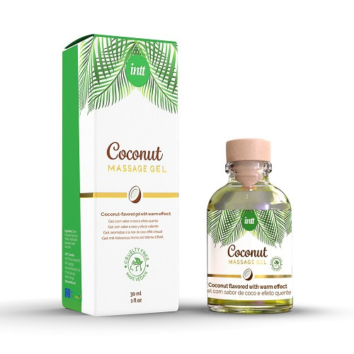 INTT Vegan Coconut Flavour Massage Gel 30ml