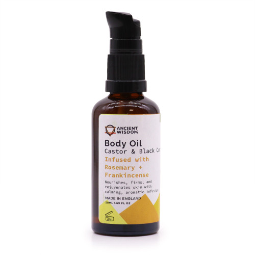AW Rosemary & Frankincense Organic Body Oil 50ml