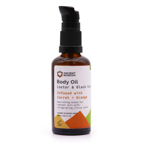AW Carrot & Orange Organic Body Oil 50ml
