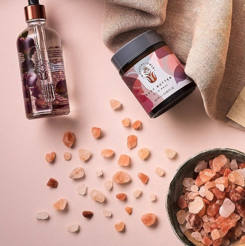 Wanderflower Wild Rose Time to Unwind 3 Piece Gift Set