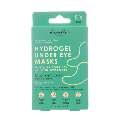 Danielle Bio Retinol & Green Tea Hydrogel Under Eye Masks