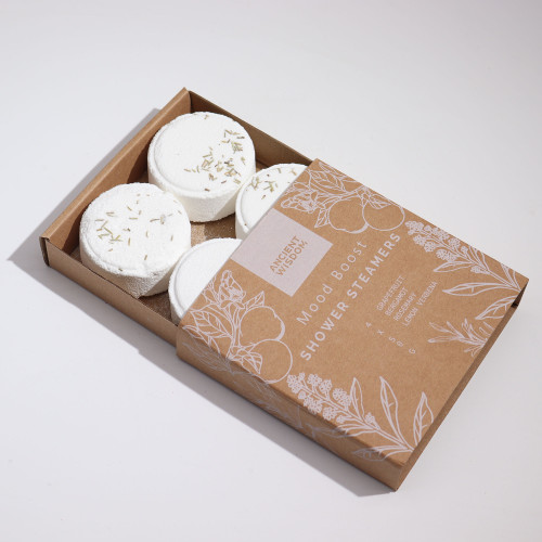 Zen Shower Steamers Set: Mood Boost Blend