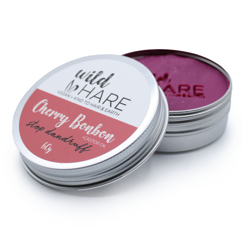 Wild Hare Solid Shampoo Bar 60g: Cherry BonBon