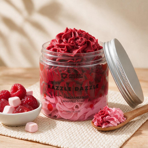 Razzle Dazzle Whipped Cream Soap 120g