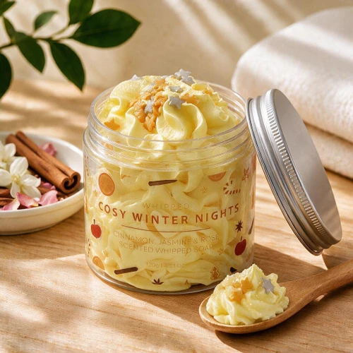 Cosy Winter Nights Whipped Cream Soap 120g