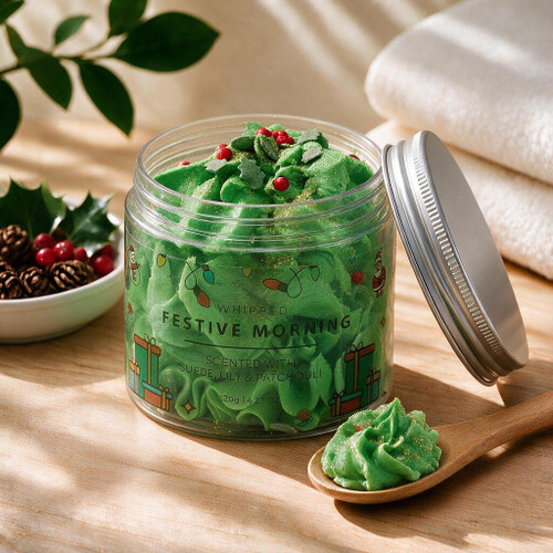Festive Morning Whipped Cream Soap 120g