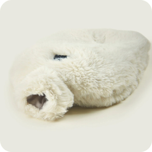 Almond Luxury Faux Fur Lavender Scent Heatable Bottle