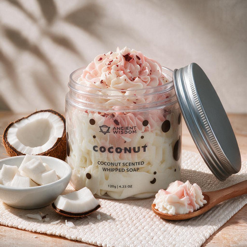 Coconut Whipped Cream Soap 120g