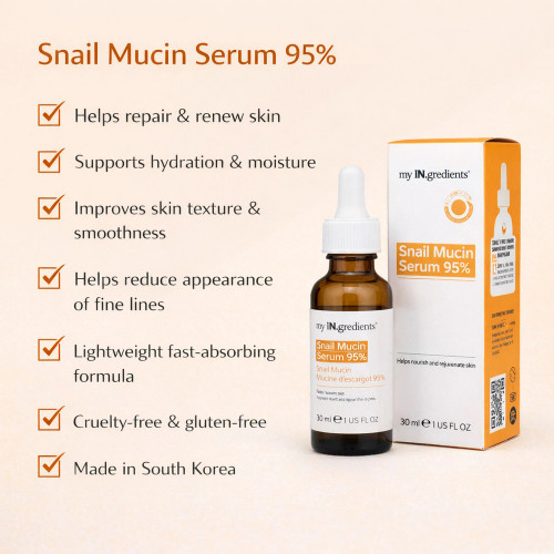 My iN.gredients 95% Snail Mucin Serum 30ml