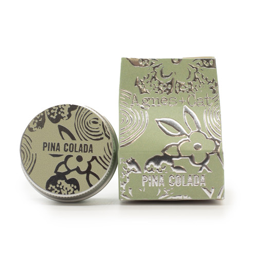 Agnes + Cat Pina Colada Buttery Lip Balm